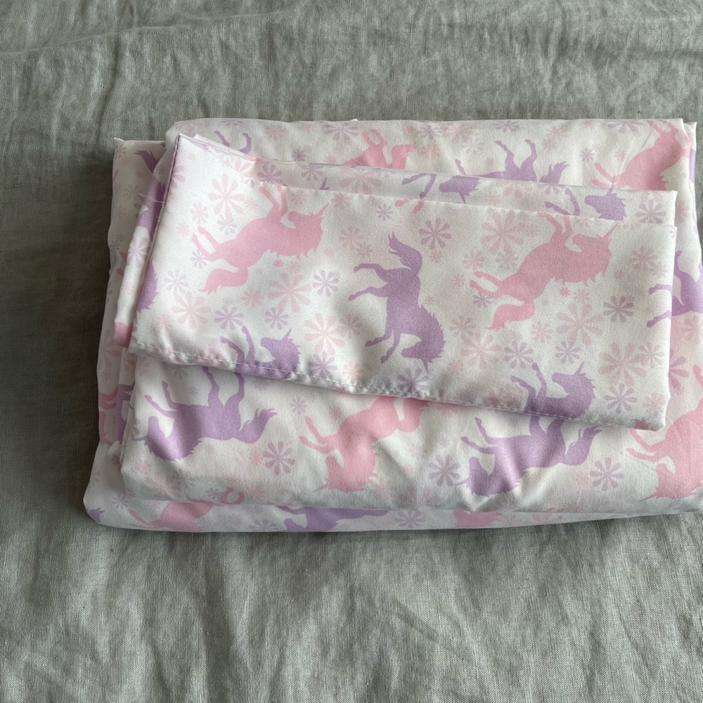 Microfiber twin sheets